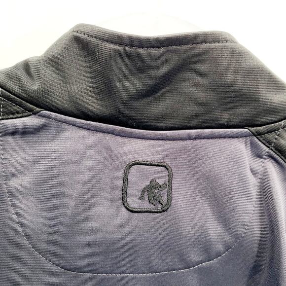 And1 Grey & Black Embroidered Full Zip Lightweight Active Jacket Men’s Sz 2X - Picture 4 of 9